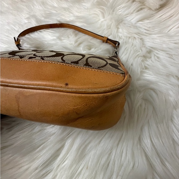Vintage Coach Brown Designer Shoulder Bag#6094 - Picture 8 of 11